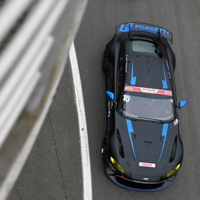 Arial View of Aston Car